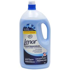 Balsam de rufe Lenor Professional Sea Breeze concentrat, 4 l, 200 spalari, prospetimea marina, catifelare irezistibila si prospetime de durata, protectie a materialului, testat dermatologic, pentru uz casnic si profesional, Parfum: Sea Breeze-Dacenergy.ro