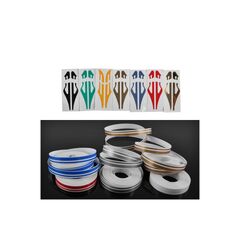 Abtibild decorativ 2 linii  pentru caroserie 10mm x10metri Cod: JK-350-Dacenergy.ro