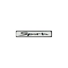 Abtibild Sports auto culoare alb decorativ pentru exterior si interior Cod: DZ-075-Dacenergy.ro