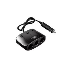 Prelungitor priza auto 3 cai cu intrerupator individual si 2 porturi USB Cod: K358-Dacenergy.ro