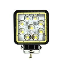 Proiector LED patrat de 27W 12/24V Spot Beam 30° cu angel eyes LW016-Dacenergy.ro