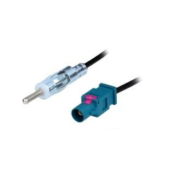 Adaptor mufa radio antena DIN compatibil Fakra Audi Fiat Mercedes Peugeot Seat Skoda Volkswagen Cod: ZRS-GOLFV-DIN-Dacenergy.ro