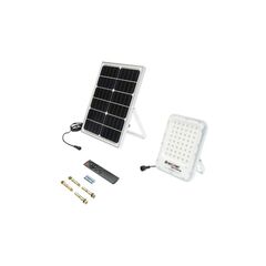 Lampa LED 1200 lumeni cu panou solar monocristalin 25W, 96 LED, senzor miscare si telecomanda Cod: BK87486-Dacenergy.ro