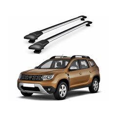 Set bare portbagaj transversale aluminiu compatibile Dacia Duster II 2018-2024 Cod: DST-18-2-Dacenergy.ro