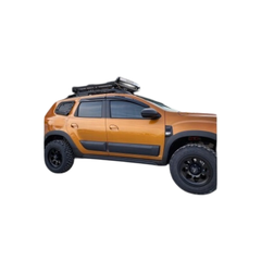 Set protectii aripa si usa auto 12 piese cu 2 protectii senzori compatibile Dacia Duster II 2017-2024 Cod: DD200/200-Dacenergy.ro