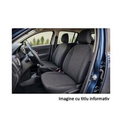 Husa auto compatibile Logan III CONFORT din 12 piese FRACTIONATE. Calitate Premium-Dacenergy.ro