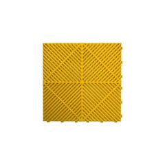 Pardoseala modulara ventilata PP 40x40x1.8cm garaj trafic intens Galben Cod: PM10003-Dacenergy.ro