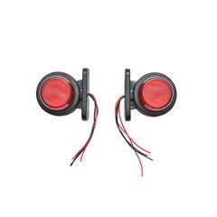 Lampa laterala gabarit auto LED 12V 24V rosu alb pentru semnalizare vehicule Cod: BK69445-Dacenergy.ro