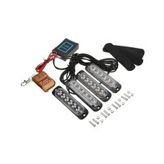 Lampa LED stroboscopica profesionala 12V cu telecomanda Cod: HH-ZW64-Dacenergy.ro
