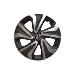 Set 4 capace roti Evo culoare negru argintiu 16 inch Cod: WK1-1SL-16-Dacenergy.ro