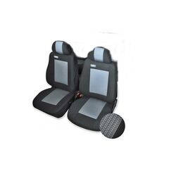 Huse scaun CAMION  Mercedes Benz din doua piese  Negru/ Gri FLEX-Dacenergy.ro