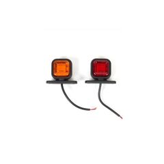 Lampa gabarit auto patrata Led tip neon 12–24V Cod: 202204-Dacenergy.ro