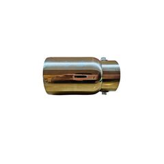 Ornament toba inox Premium, intrare 6.3 cm, lungime 13 cm, diametru exterior 7.5 cm Cod: 7100110-Dacenergy.ro