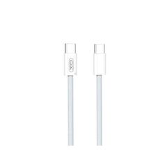 Cablu pentru incarcare 60W 3 metri si transfer date Type-C la Type-C Cod: XO NB-Q260C-Dacenergy.ro