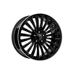 Jante DY1989 19x8 5x112 negre cu margine diamond cut compatibile Mercedes-Dacenergy.ro