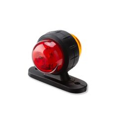 Lampa gabarit LED 12V 24V lumina portocaliu rosu Cod: 9974-2-Dacenergy.ro