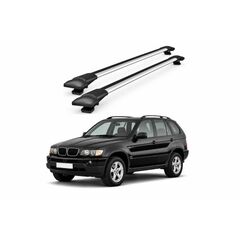 Bare portbagaj transversale auto aluminiu compatibile BMW X5 (E53) SUV 2000-2006 96-100 cm Cod: KL7-Dacenergy.ro