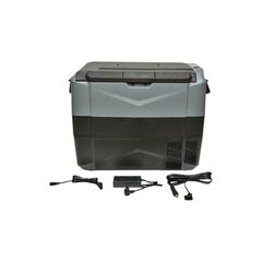 Frigider auto portabil cu compresor 45L 12V 24V 220V 60W zona dubla de racire afisaj LCD Cod: BK99977-Dacenergy.ro