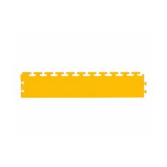 Margine pardoseala modulara PVC pentru garaj galben 500 x 100 x 6 mm Cod: MPM03-Dacenergy.ro