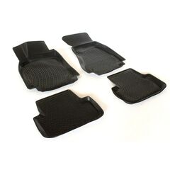 Set covorase profesionale cauciuc culoare negru stil tavita dedicate Audi A5 2007-2016-Dacenergy.ro