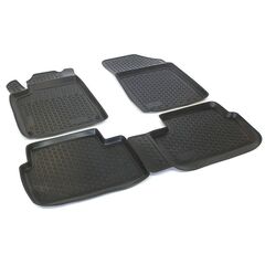 Set covorase profesionale cauciuc stil tavita culoare negru dedicate KIA SPORTAGE 2010-2015-Dacenergy.ro