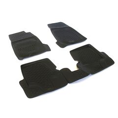 Set covorase profesionale cauciuc culoare negru stil tavita dedicate Suzuki Jimny (FJ) dupa anul 1998-Dacenergy.ro