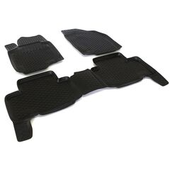 Set covorase profesionale cauciuc culoare negru stil tavita dedicate TOYOTA RAV 4 IV 2006-2012-Dacenergy.ro