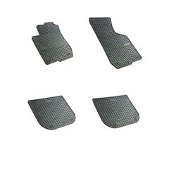 Set covoare cauciuc DacEnergy©, compatibil AUDI A3 II-8P 2003-2009, negru-Dacenergy.ro