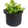 Ghiveci din pasla netesuta DacEnergy©, pentru plante de gradina, legume, flori, ierburi, fructe, plantare, de forma rotunda, cu maner, 20 l, diamentru 30 cm, gri antracit, Diametru: 30 cm-Dacenergy.ro