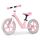 Bicicleta de echilibru pentru copii, cadru durabil, sa din spuma, manere cauciucate, inaltimea scaunului reglabila, roti de spuma EVA, 12 inchi, roz, Culoare: Roz-Dacenergy.ro