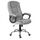 Scaun birou DacEnergy, spatar moale, strat dublu de burete, forma ergonomica, suport lombar, 125x60 cm, piele, gri, Culoare: Gri-Dacenergy.ro