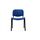 Scaun birou fix premium stofa albastru deschis, Culoare: Albastru deschis-Dacenergy.ro