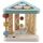 ​Cub interactiv bebe , triunghi, sprijina invatare, numarare, forme si culori, panouri cu imagini cu animale, suruburi cu filet, 17 x 18.5 cm-Dacenergy.ro