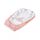 Cosulet bebelus pentru dormit Baby Nest, realizat din satin, pentru nou-nascuti, imprimeu caprioara, 50x80 cm, roz, Culoare: Roz-Dacenergy.ro