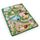 ​Spatiu de joaca 2 in 1, covoras din spuma si carte de colorat, asigura izolare termica fata de sol, textura anti-alunecare, model frumos cu animale de la Zoo, 120 x 90 cm, verde, Dimensiune (cm)	: 120 x 90-Dacenergy.ro