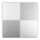 ​Covoras puzzle din spuma, 4 buc, ansamblat usor, impermeabil, fara BPA, alb si gri, 120x120x1 cm, Dimensiune (cm)	: 120 x 120, Culoare: Alb, Gri-Dacenergy.ro