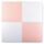 Covoras puzzle din spuma, 4 buc, ansamblat usor, impermeabil, fara BPA, alb si piersica, 120x120x1 cm, Dimensiune (cm)	: 120 x 120, Culoare: Alb, Piersica-Dacenergy.ro