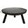 ​Vatra foc de gradina cu gratar, fabricat din otel, manere pe ambele parti, diametrul 60 cm, inaltimea 27,5 cm, negru-Dacenergy.ro