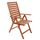 ​Scaun gradina DacEnergy©, material lemn de eucalipt, cu brate, spatar reglabil in 5 pozitii, 68.5x56.5x105 cm, Continut pachet	: 1 x Scaun, Latime: 56.5 cm, Culoare: Maro-Dacenergy.ro