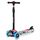​Trotineta , material ghidon aluminiu, cu 3 roti, iluminare Led in roti, inaltime reglabila, 79x27x60 cm, alb si rosu, Culoare: Rosu, Negru-Dacenergy.ro