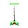 Trotineta copii DacEnergy©, aluminiu, roti din poliuretan, manere ergonomice din cauciuc pe ghidon, baza antiderapanta, pliabila, verde, 56 x 14 x 28 cm, Culoare: Verde-Dacenergy.ro