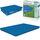 ​Husa dreptunghiulara Bestway, material PE, cablu de fixare inclus, pentru piscina cu cadru, 224 x 154 cm, albastra-Dacenergy.ro