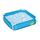 ​Piscina pentru copii Bestway, structura metalica, confectionata din PVC, forma patrata, 122 x 122 x 30.5 cm, 365 litri-Dacenergy.ro