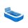 ​Piscina gonflabila Bestway, material PVC durabil cu 3 straturi, 3 inele gonflabile, 702 litri, 229 x 152 x 96 cm, albastru-Dacenergy.ro