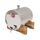 Butoi, confectionat din inox alimentar inoxidabil, forma cilindrica, robust, cu robinet si suport din lemn, 940 x 350 x 0.6 mm, 25 l, Capacitate: 25 l-Dacenergy.ro