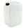 Bidon, confectionat din polietilena, durabil si fiabil, 26 x 23 x 41.5 cm, 23.5 litri, alb, Capacitate: 23.5 l-Dacenergy.ro