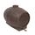 Butoi plastic alimentar, inchidere etansa, garnitura de cauciuc, capac filetat, canea pentru golire, aerisitor, 400 litri, 105 x 80 x 90 cm, maro, Capacitate: 400 l-Dacenergy.ro