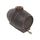 Butoi plastic alimentar, inchidere etansa, garnitura de cauciuc, capac filetat, canea pentru golire, aerisitor, 140 litri, 78 x 53 x 60 cm, maro, Capacitate: 140 l-Dacenergy.ro