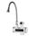 Robinet electric instant Albatros, pentru chiuveta, protectie supraincalzire, control temperatura, IPX4, teava flexibila, afisaj digital, 3.3 kW, 220 - 240 V,-Dacenergy.ro