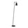 ​Lampadar, abajurul din ceramica gri si alb, baza rotunda realizata din metal negru mat, sursa cu soclu E27, 40W, 1785 x 465 mm, IP20-Dacenergy.ro